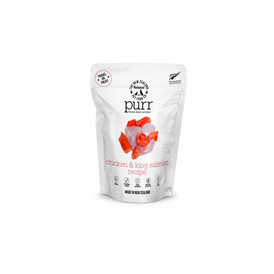 MEOW Chicken & King Salmon Freeze Dried Cat Treats 50g