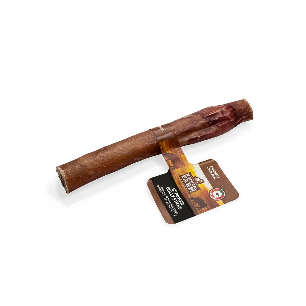 NATURAL FARM Power Bully Stick Double Texture Dog Treats product image