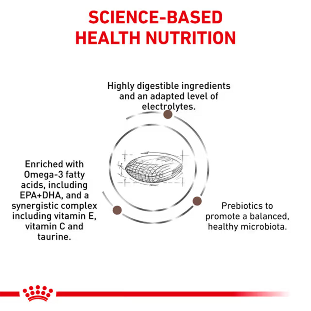Royal Canin Veterinary Gastrointestinal Hairball Dry Cat Food 2kg — product information image