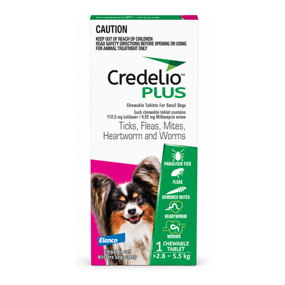 CREDELIO PLUS for Dogs 2.8-5.5kg Pink