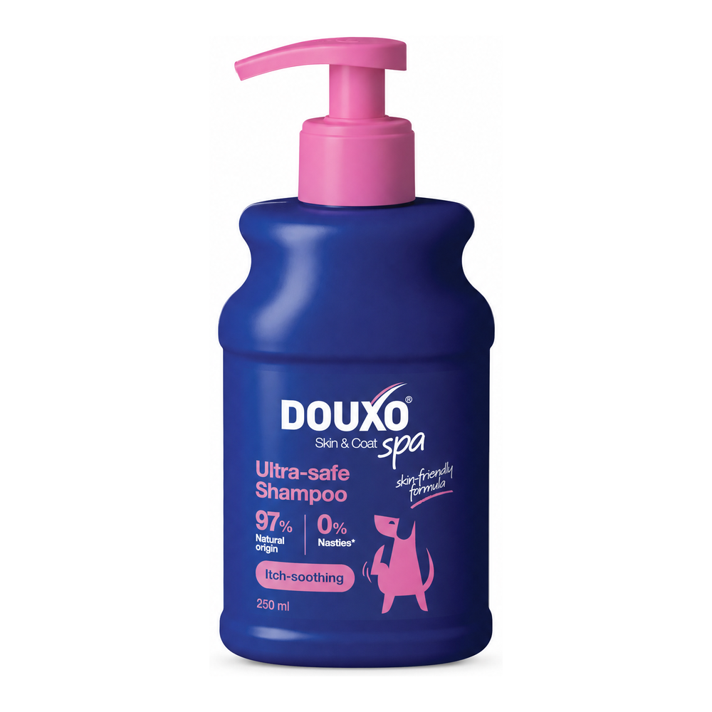 DOUXO Skin And Coat Spa Ultra Safe Itch Soothing Dog Shampoo 250ml