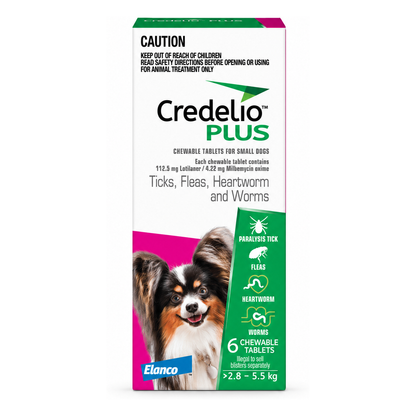 CREDELIO PLUS for Dogs 2.8-5.5kg Pink