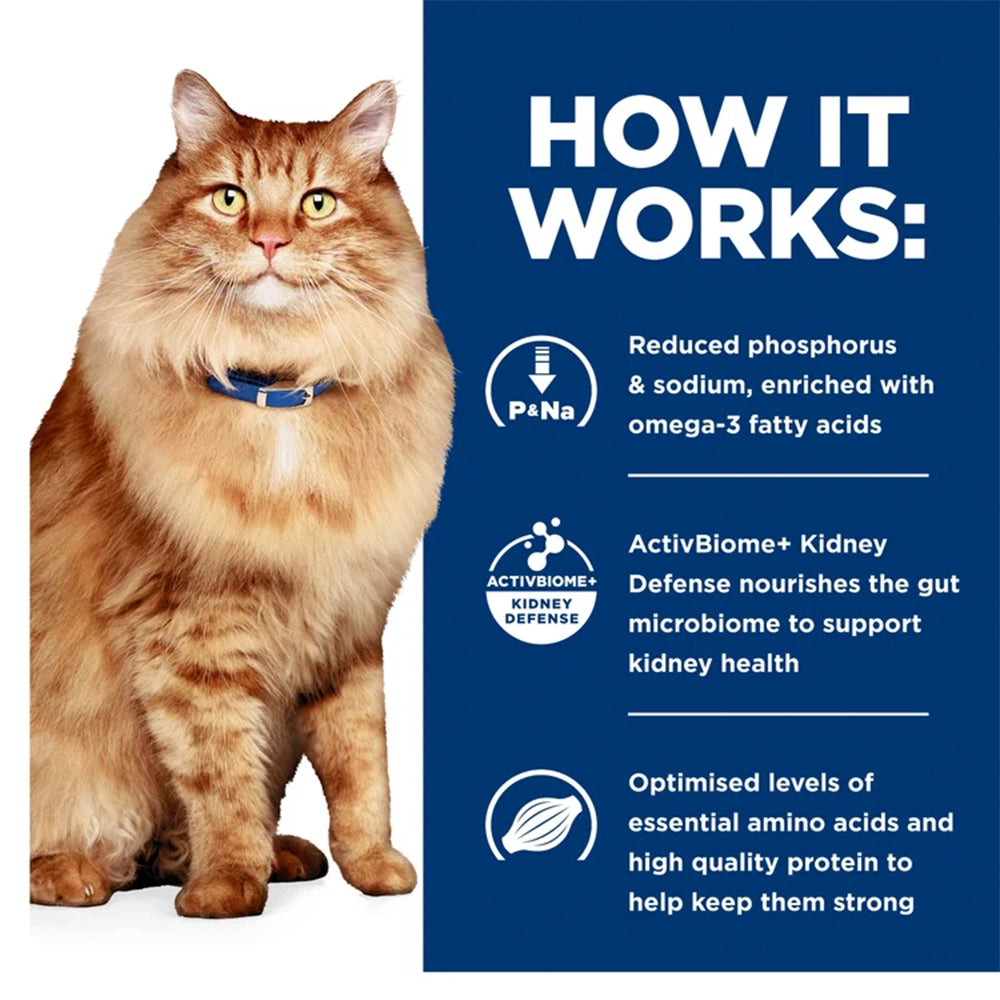 Hill's Prescription Diet k/d Kidney and j/d Mobility Care Dry Cat Food 2.88kg product image