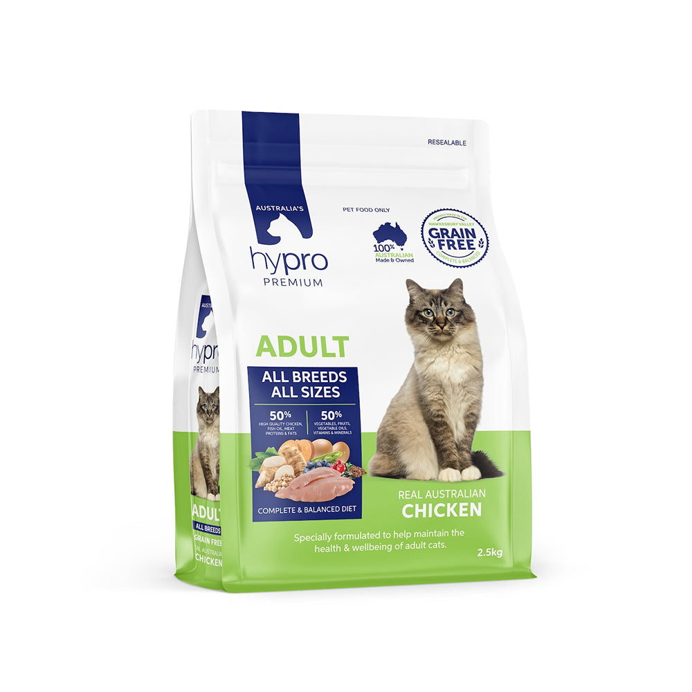 HYPRO PREMIUM Grain Free Chicken Adult Dry Cat Food