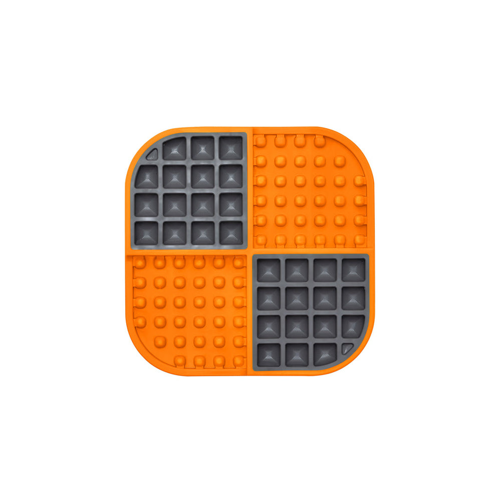 LICKIMAT Cat Slomo Wet & Dry Double Slow Feeder Mat