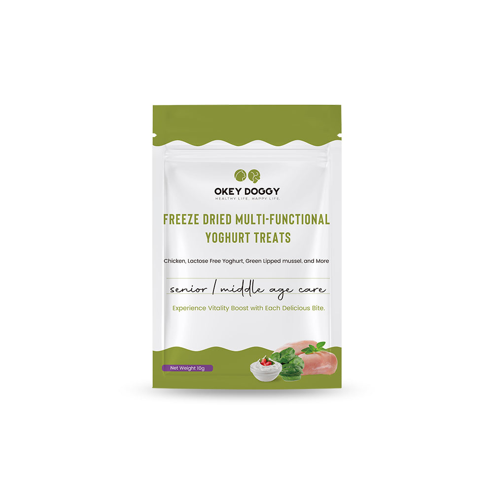 OKEY DOGGY Freeze Dried Multifunctional Yoghurt Pet Treats 10g