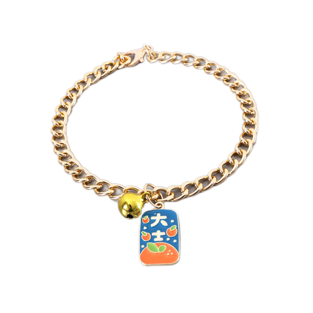 Pet Metal Bell Collar M