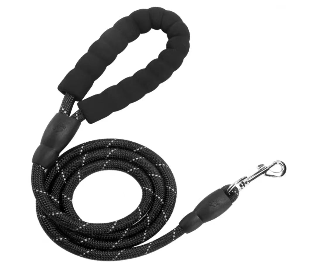 MASTERPET Dog Rope Leashes - Black 90cm
