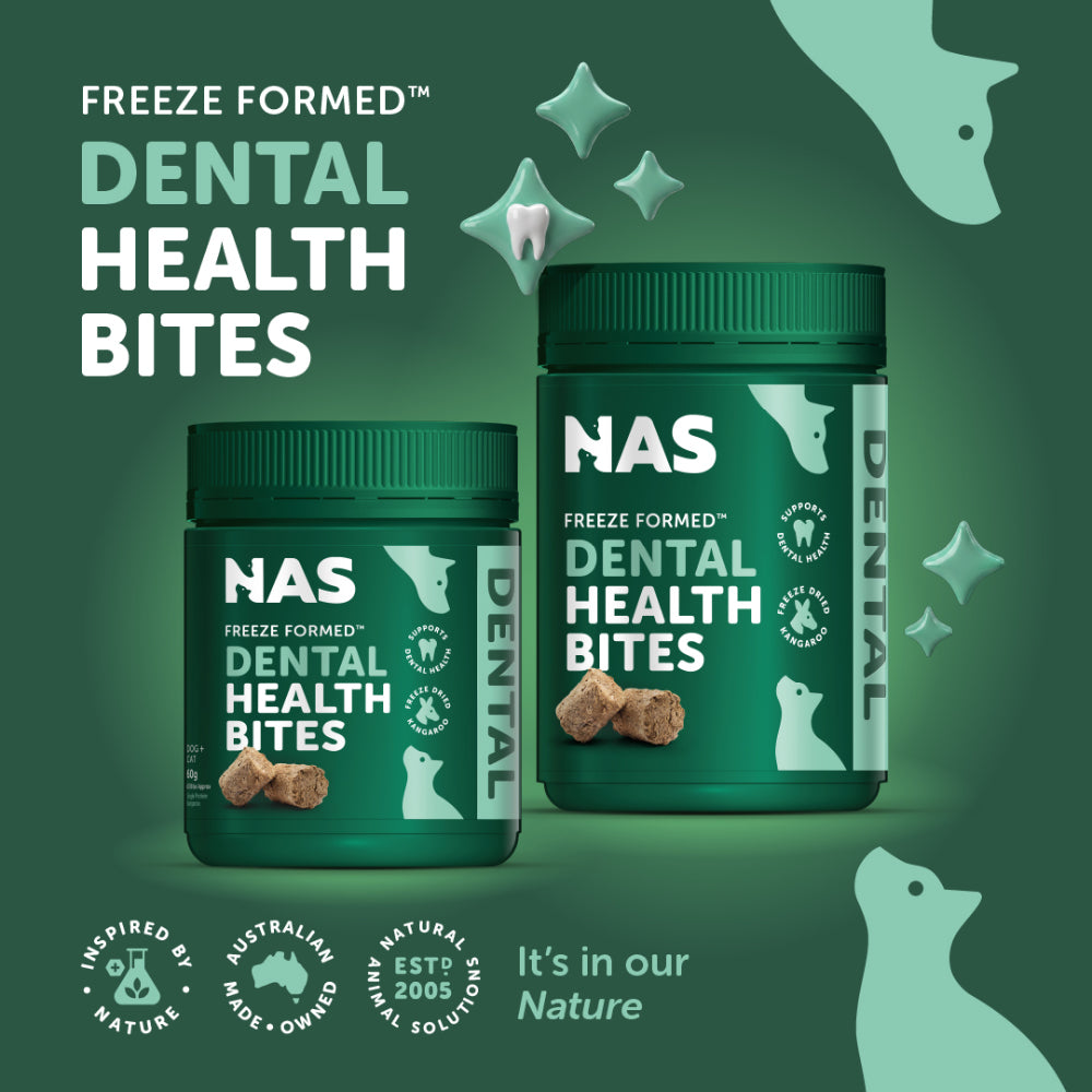 NATURAL ANIMAL SOLUTIONS Freeze Formed Dental Health Bites For Dogs & Cats – Product information image 4