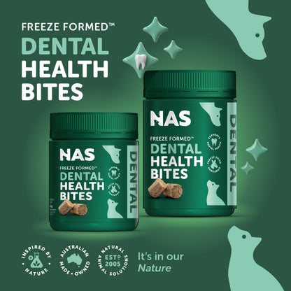 NATURAL ANIMAL SOLUTIONS Freeze Formed Dental Health Bites For Dogs & Cats – Product information image 4