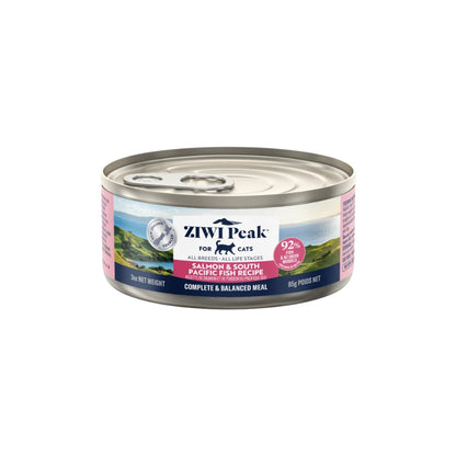 ZIWI Peak Salmon & South Pacific Fish Wet Cat Food 85g product image