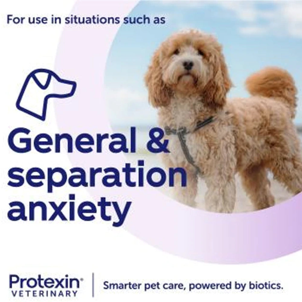 Protexin SereniCare calming support product information graphic