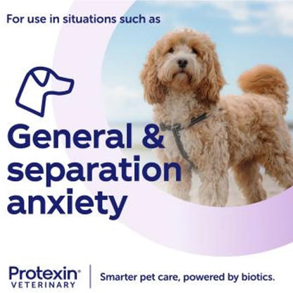 Protexin SereniCare calming support product information graphic