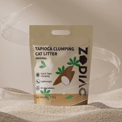 ZODIAC Puffed Cassva/Tapioca Advanced Clumping Cat Litter