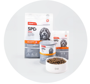 PRIME100 SPD Air Dried Kangaroo & Pumpkin Dog Food