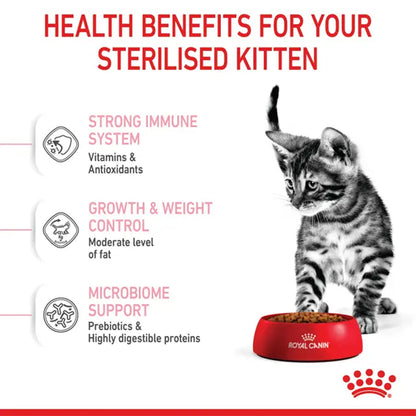ROYAL CANIN Sterilised Kitten Dry Cat Food product image