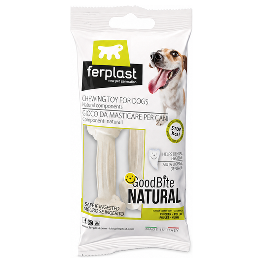 FERPLAST GoodBite Natural Bone Chicken 2x15g Dog Toy