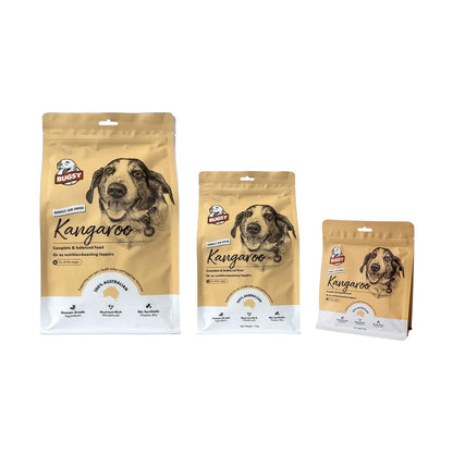 BUGSY'S Kangaroo Complete & Balanced Premium Air Dried Raw Dog Food