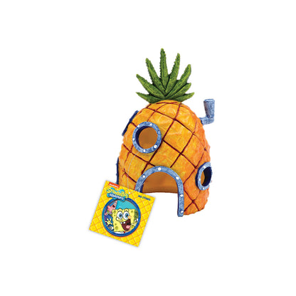 SpongeBob SquarePants Pineapple Home Resin Replica Aquarium Ornament — barcode 0030172045790