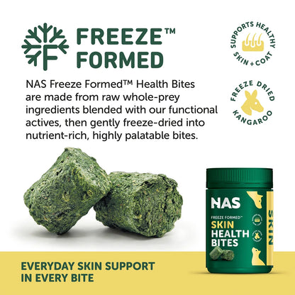 NATURAL ANIMAL SOLUTIONS Freeze Formed Skin Health Bites For Dogs & Cats – Product information image 4
