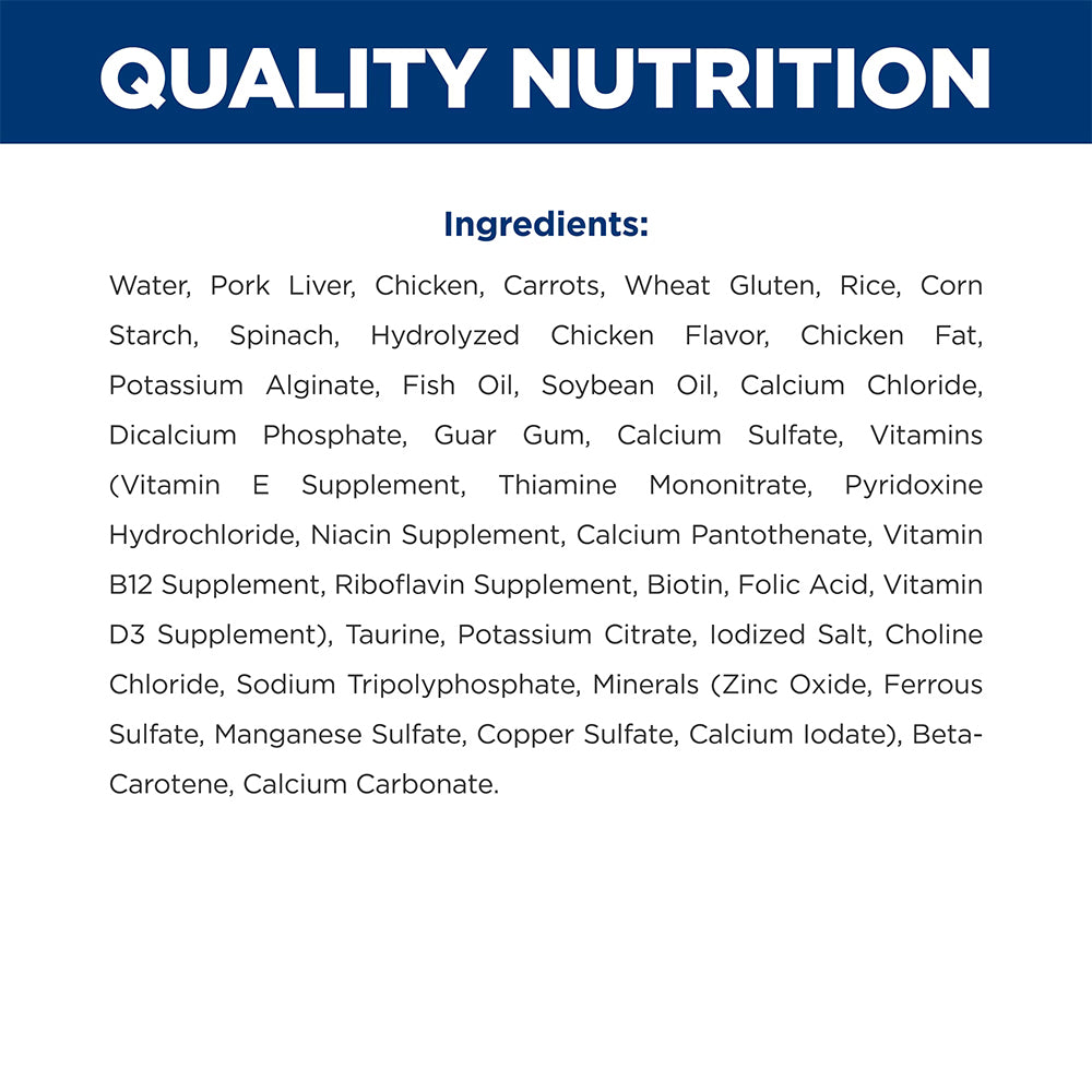 HILLS PRESCRIPTION DIET C/D Multicare Stress Urinary Care Chicken & Vegetable Stew Wet Cat Food — product image 6
