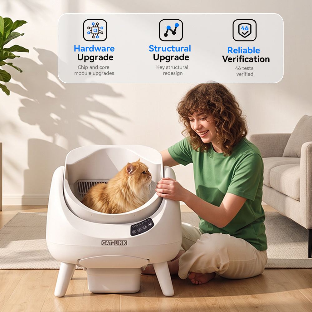 CATLINK Self-Clean Smart Cat Litter Box - Scooper Open-X PRO – product image 6