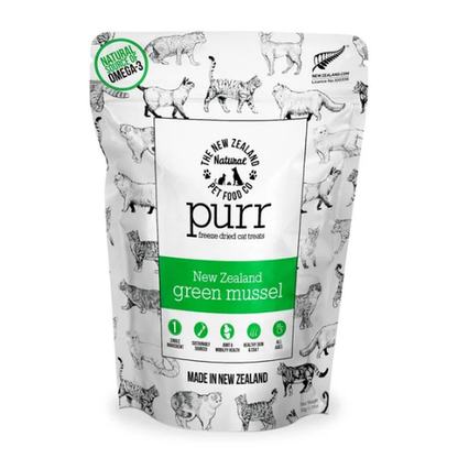 MEOW Green Lipped Mussels Freeze Dried Cat Treats 50g