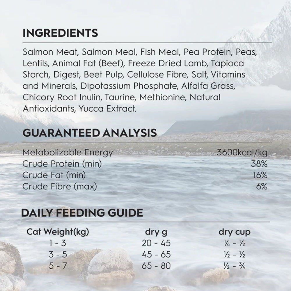 TRILOGY Salmon Adult Dry Cat Food 1.8kg
