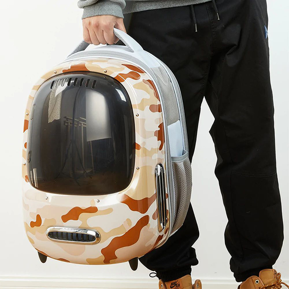 PETKIT Breezy 2 Desert Camo Smart Pet Backpack