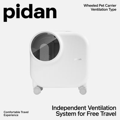 PIDAN Wheeled Pet Carrier Ventilation Type