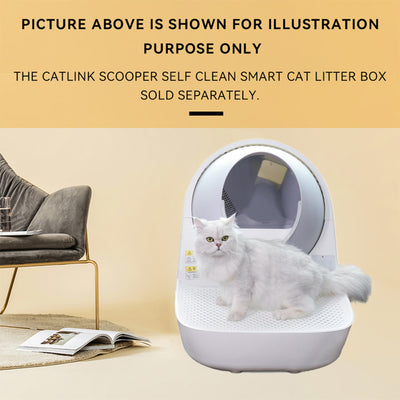 CATLINK Grey Stairway For Young Version Self-clean Smart Cat Litter Box