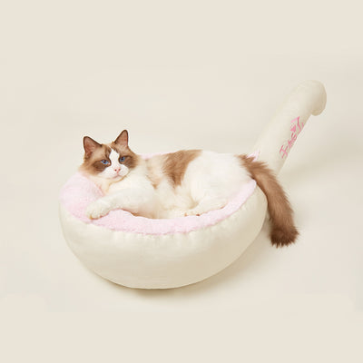 FOFOS Spoon Snug Cat Bed