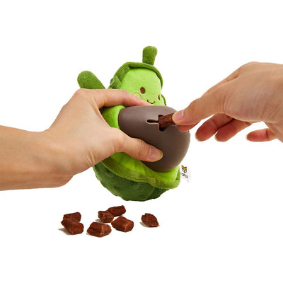 FOFOS Cute Avocado Treat Squeaky Dog Toy