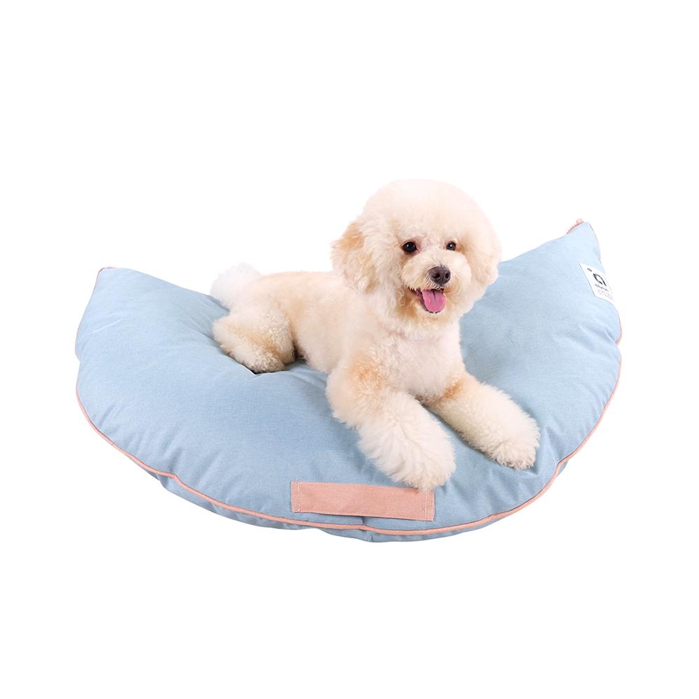 IBIYAYA Dusty Blue Snuggler Super Comfortable Nook Pet Bed