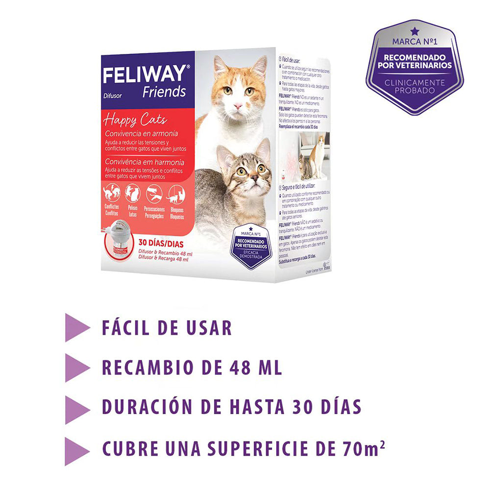 FELIWAY Friends Cat Diffuser + Refill 48ml