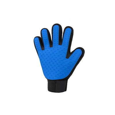 KARA PET Blue Pet Grooming Wash Glove