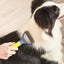 PAKEWAY Blue & Yellow T10 Pet Dematting Rake