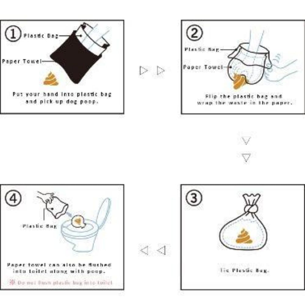 VETRESKA Premium Double Layer Dog Poop Bag 50pcs