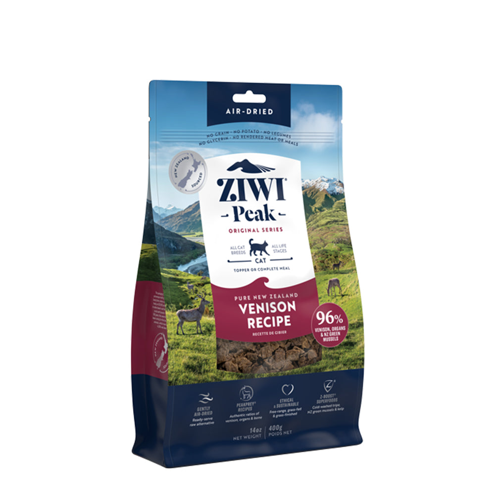 ZIWI Peak Venison Recipe Air Dried Cat Food 400g