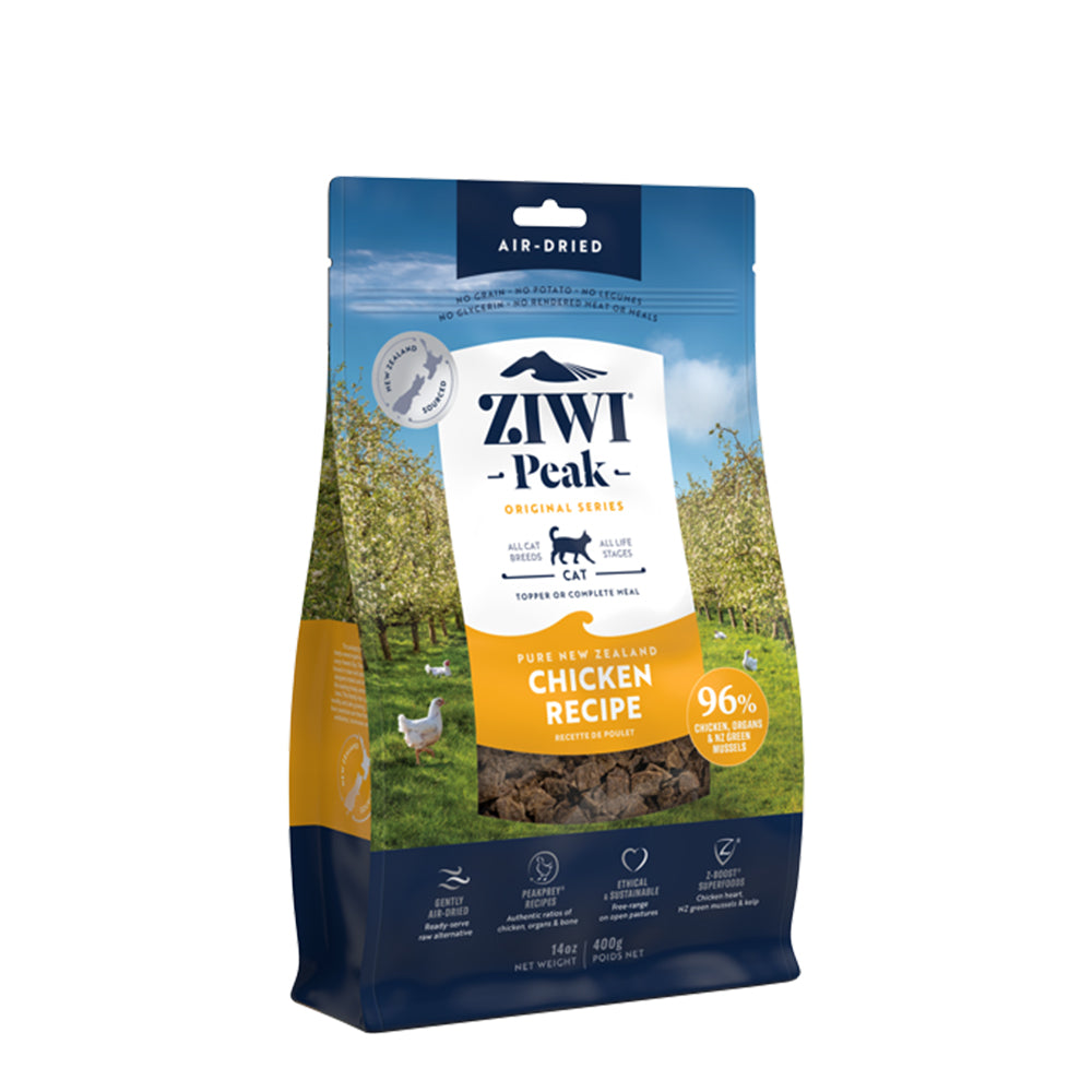 ZIWI Peak Free Range Chicken Recipe Air-Dried Cat Food 400g