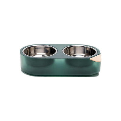 PIDAN Pet Bowl-S-Double- Green - Petso Online 