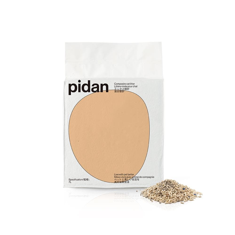 PIDAN Composite Cat Litter - 7L (Original Tofu + Bentonite) - Petso Online 