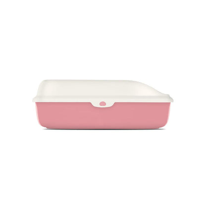 PAKEWAY Tomcat Cat Litter Tray Middle Size - Pink