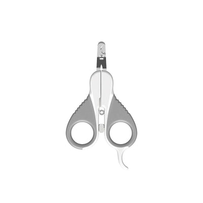 PAKEWAY Large Grey Cat Nail Clipper (with Flat Head) Cat Grooming