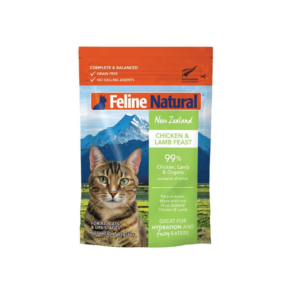 Feline Natural Chicken and Lamb 12x85g | Wet Cat Food – Petso