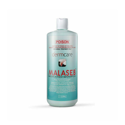 MALASEB Medicated Cat & Dog Grooming Shampoo 1L