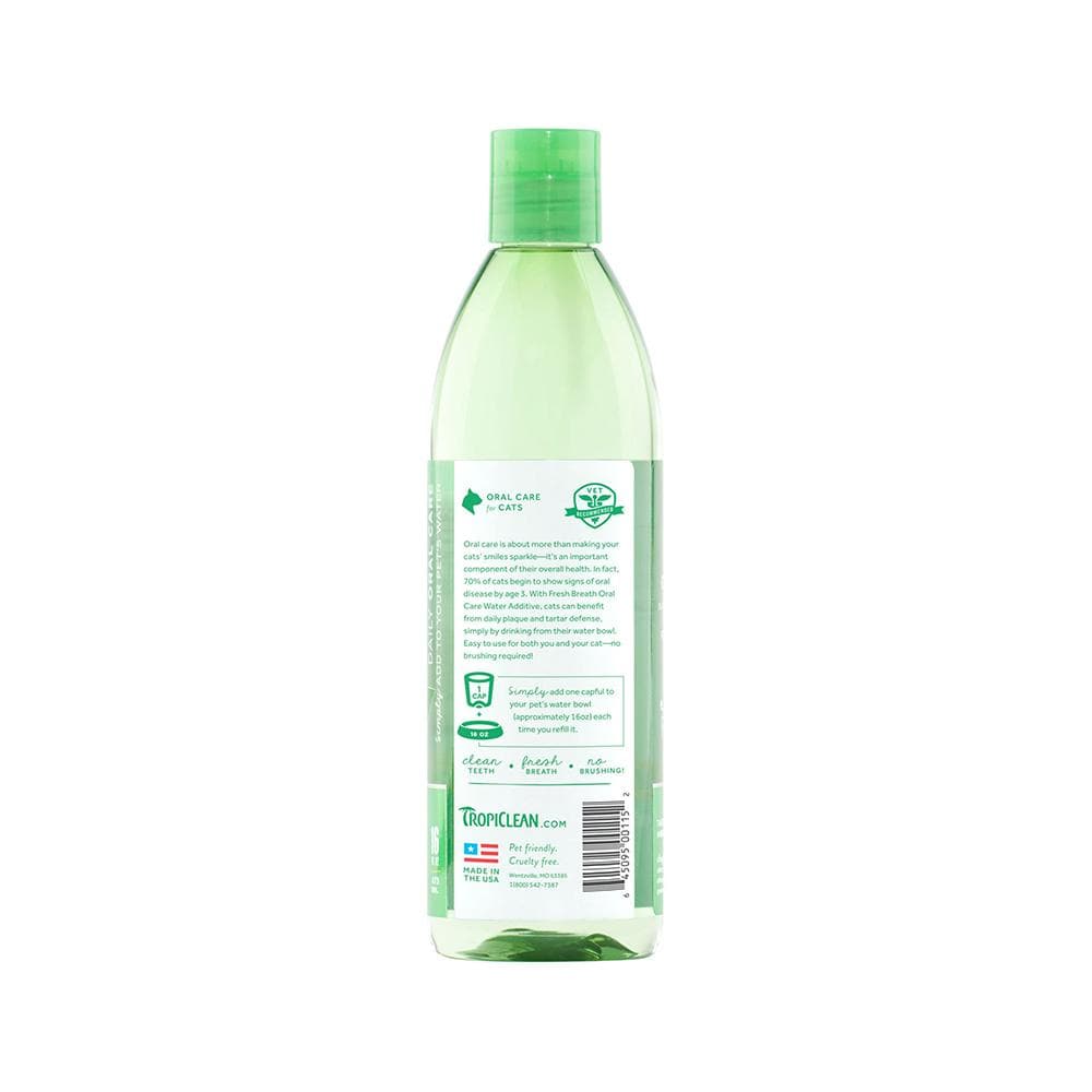 TROPICLEAN Fresh Breath Oral Care Water Additive For Cats 473ml