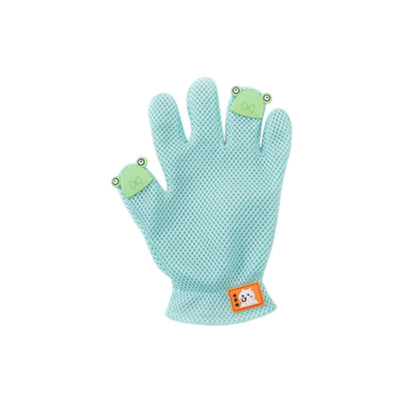 KARA PET Light Blue Pet Grooming Wash Glove