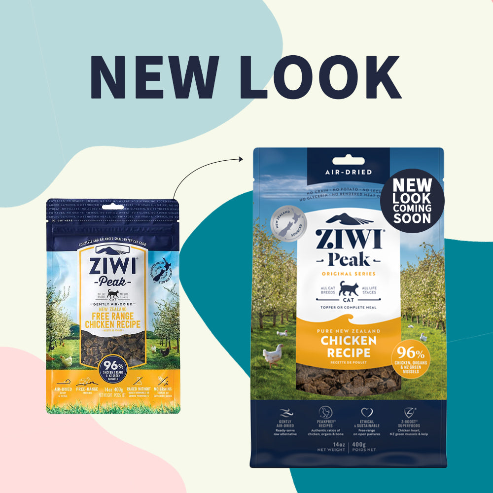 ZIWI Peak Free Range Chicken Recipe Air-Dried Cat Food 400g