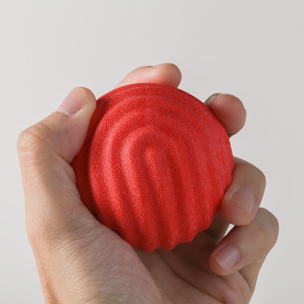 Pidan Red Wave Dog Toy Ball